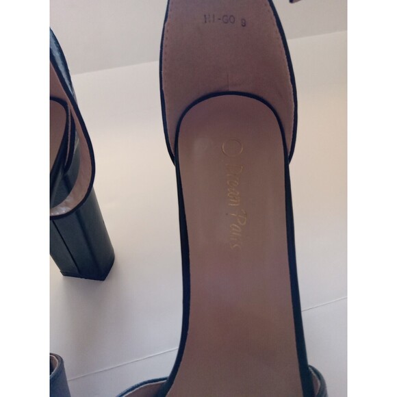 DREAM PAIRS Women's Size 9 Ankle Strap Open Toe High Stilettos Heel Pump Shoes - Picture 10 of 10